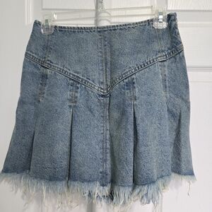 Free People Denim Skirt